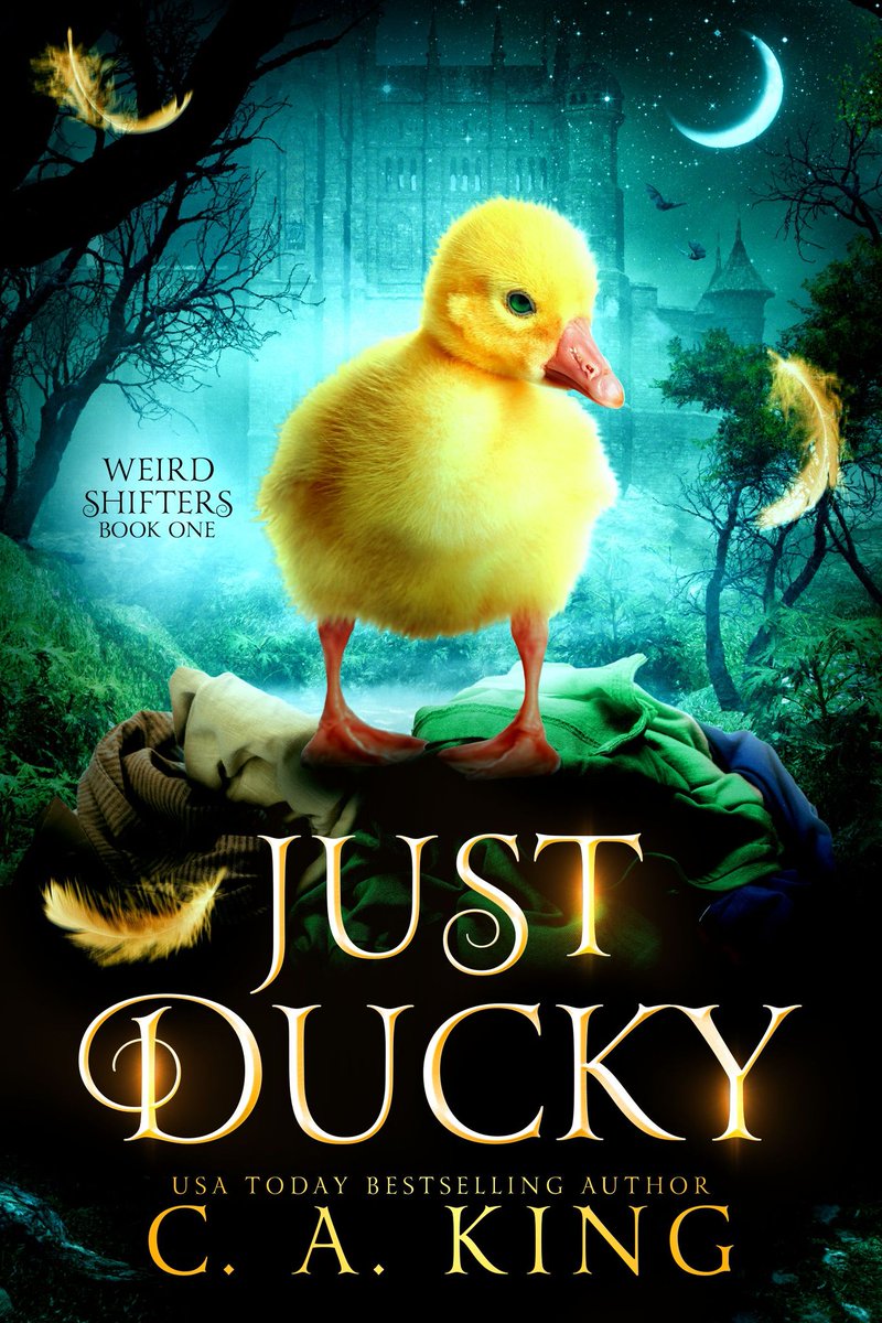 4.5 Stars Just Ducky is the first book in the Weird Shifters series by C.A King. It is a superb, very original, and cleverly crafted paranormal romance... Follow link for full review. goodreads.com/review/show/64…