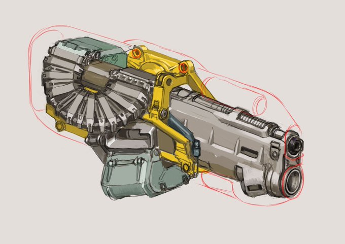 「gun science fiction」 illustration images(Latest)｜5pages