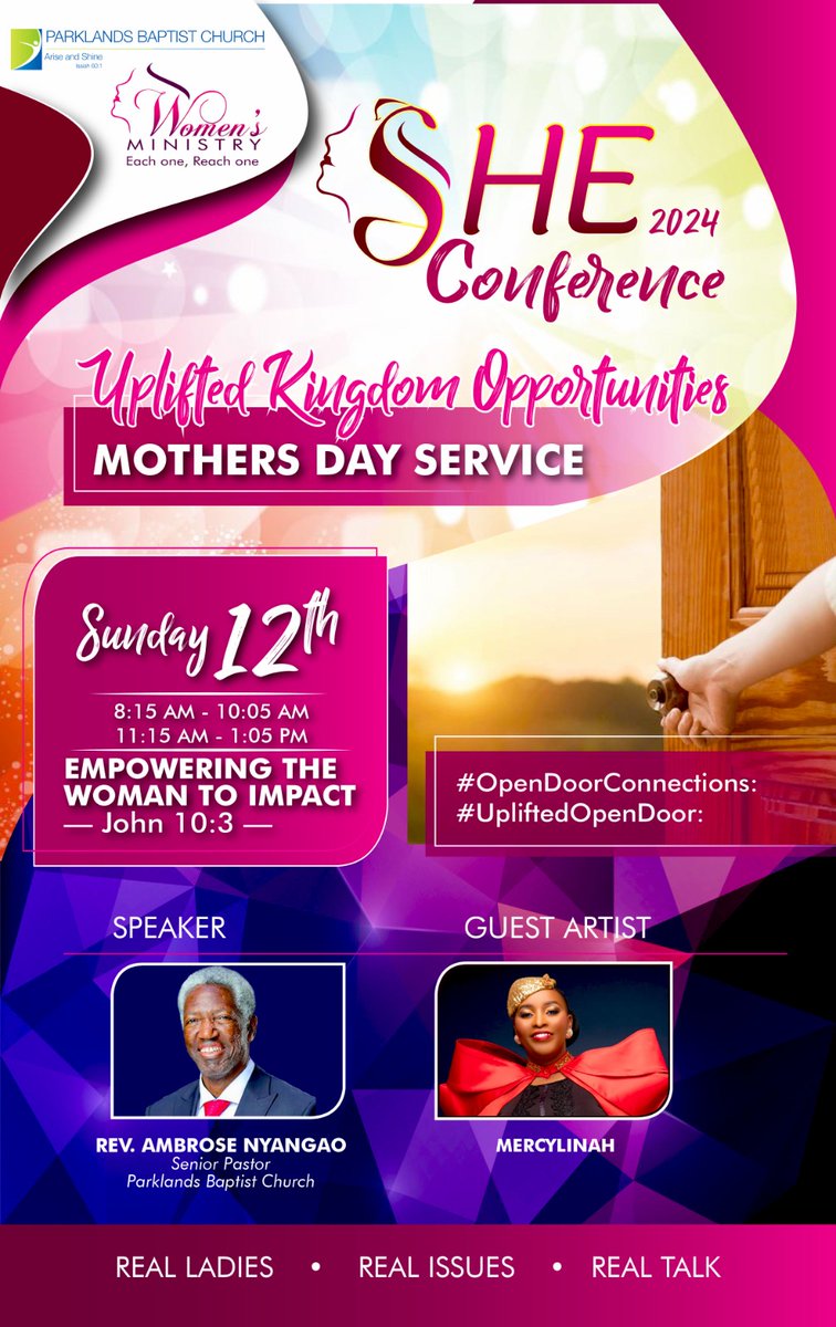 Join us for a special Mother's Day service filled with heartwarming moments, meaningful messages, and a tribute to all mothers. Whether you're a mom, have a mom, or cherish someone like a mom, you're invited to share in this beautiful celebration. Our Senior Pastor, Rev. Ambrose…