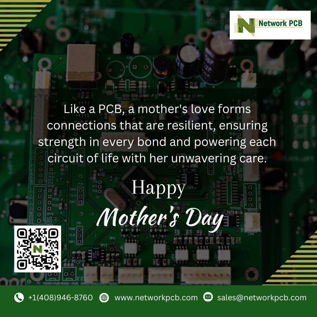 Happy Mother's Day to the ultimate connectors of love and strength! Mothers power our lives with unwavering care, forming bonds that withstand every challenge. #MothersDay #LoveAndStrength #PCB #PCBA #PCBAssembly #momslove