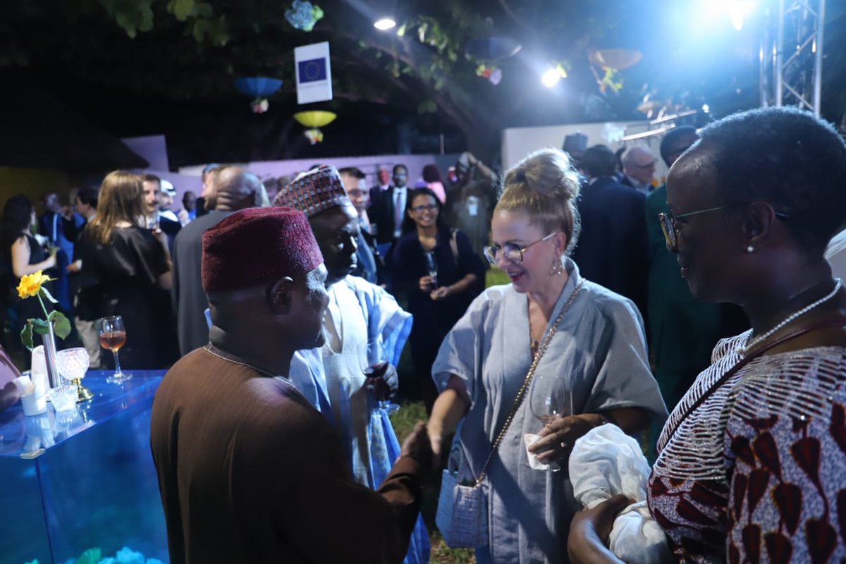 The Conservator-General, @NigeriaParks Dr. I.M Goni was at the @eu_nigeria 2024 Europe Day celebrations on 9th May, 2024 in Abuja. The CG used the event to forge and strengthen new/old relationships/partnerships for the benefit of the Service. #europeday2024