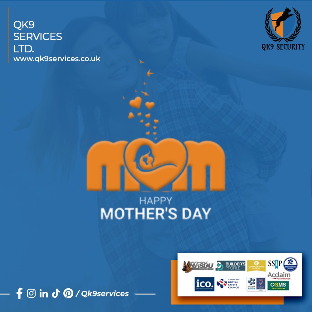 Celebrating all the moms who make our world a better place. Sending love and gratitude on this Mother's Day! #MothersDay #ThankYouMom #qk9