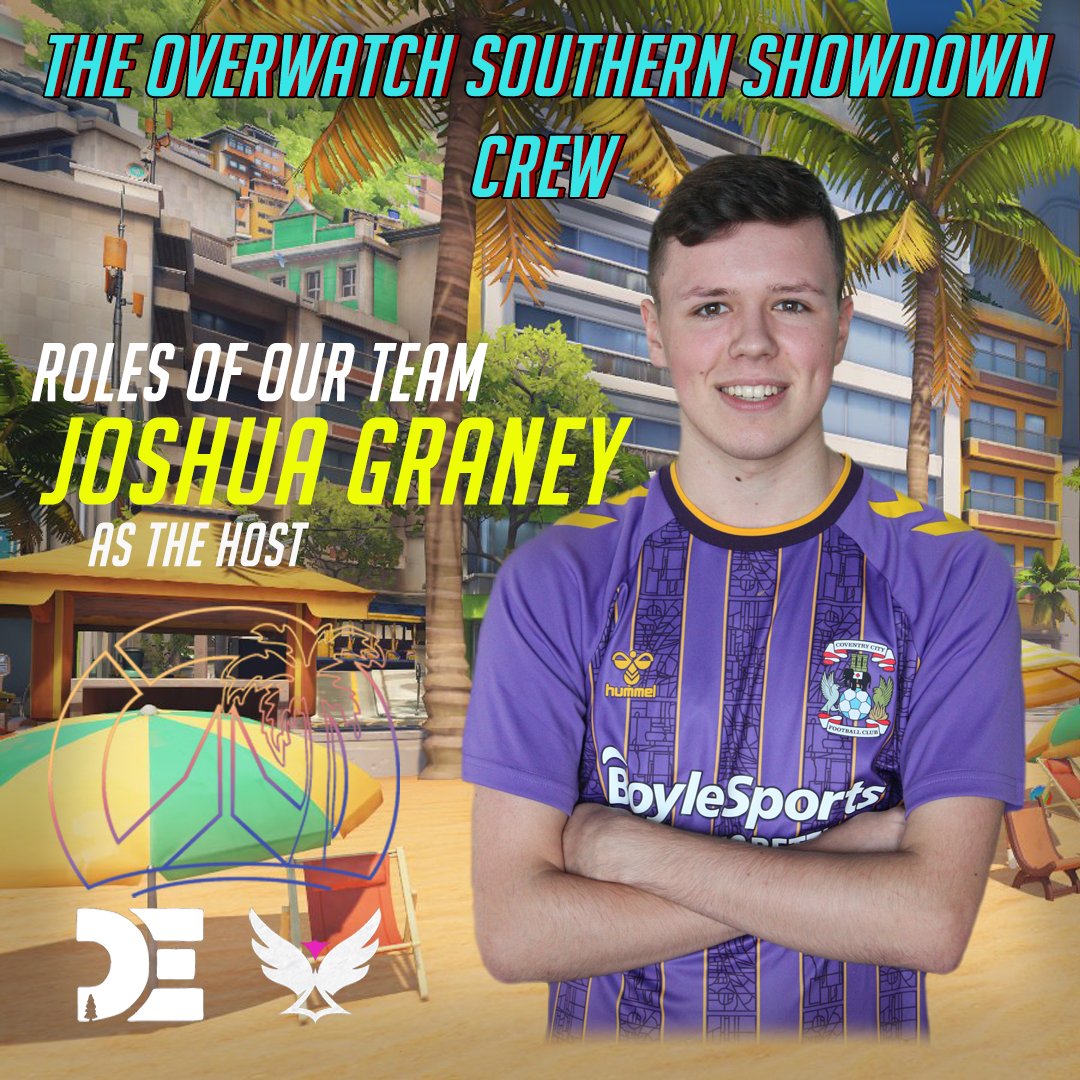 ⚡️MEET THE TEAM⚡️

BEING COVENTRY'S NUMBER ONE FAN AND THE MOST SENSATIONAL FIFA PLAYER OF OUR UNIVERSITY, THE GUY WHOSE WORDS CAN INSPIRE THE WORLD

WELCOME YOUR NEW OVERWATCH SOUTHERN SHOWDOWN HOST, ⭐️JOSHUA GRANEYYYYYYYY⭐️

🔥SEE OUR MAN AND HEAR OUR MAN ON THE 17TH OF MAY 🔥