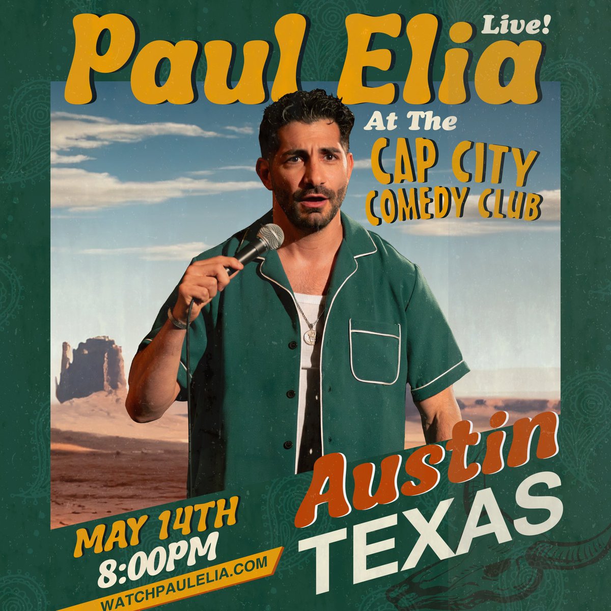 Who live in AUSTIN!? Come to @CapCityComedy MAY 14th ONE SHOW ONLY 👀 capcitycomedy.com/shows/258240