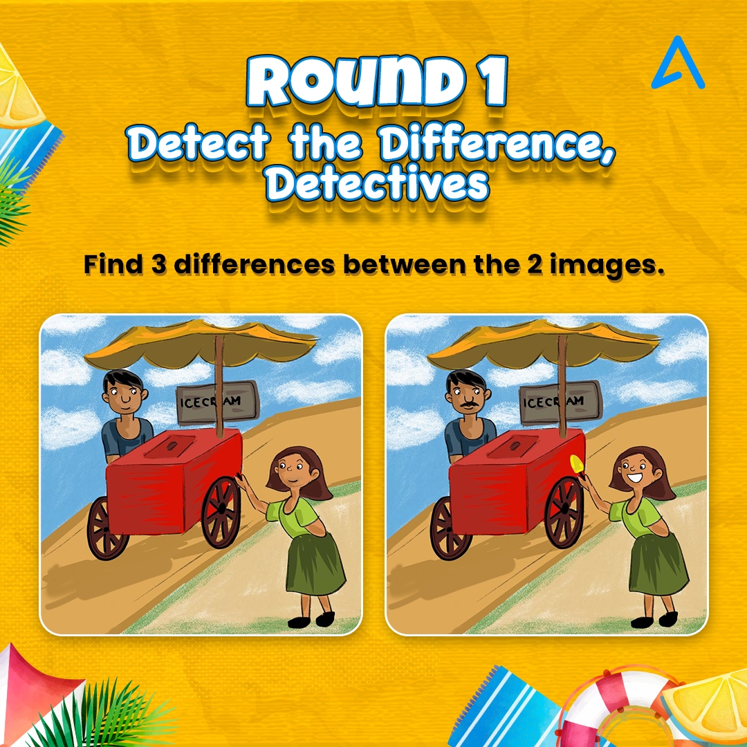 Summer #Giveaway Round 1🚨

Put on your detective glasses & spot 3 differences to win an exciting #hamper by @Appinventiv🔍

Must Follow Rules:
🖖Follow @Appinventiv
🔁Like & #RT
✅Comment your answer & Tag 5 friends

#Giveaway #GiveawayAlert #contestalertindia #giveawayUSER