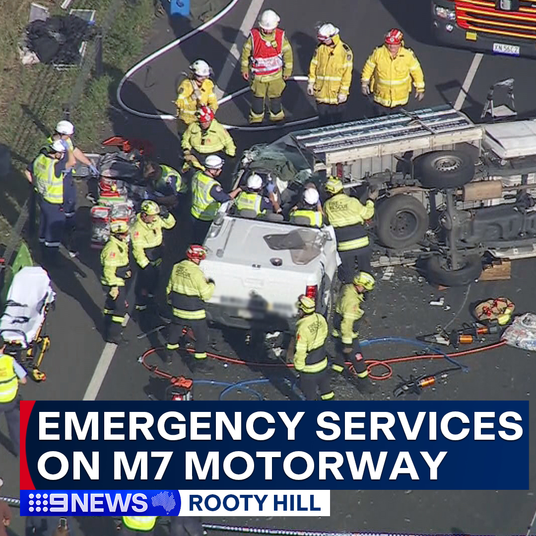 An emergency operation is right now unfolding following a two-vehicle crash on the M7 Motorway near Rooty Hill. There are reports one person is trapped in their vehicle and is currently being rescued, while two others have been transported to hospital. Motorists are being urged…