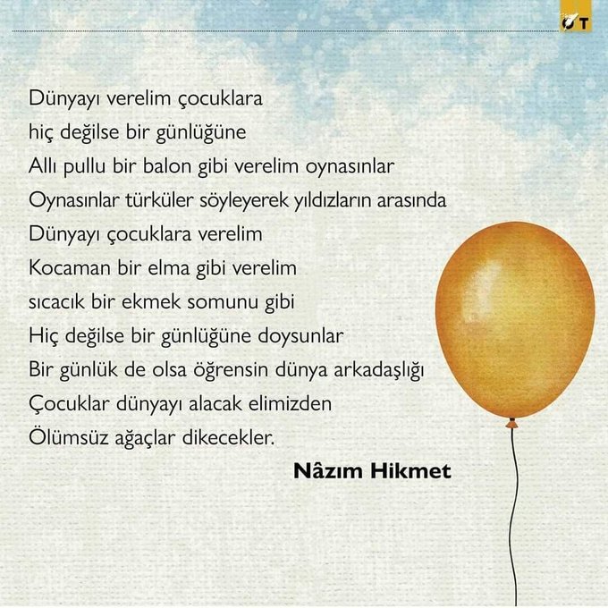 ŞİMDİ ŞİİR VAKTİ... #NazımHikmet