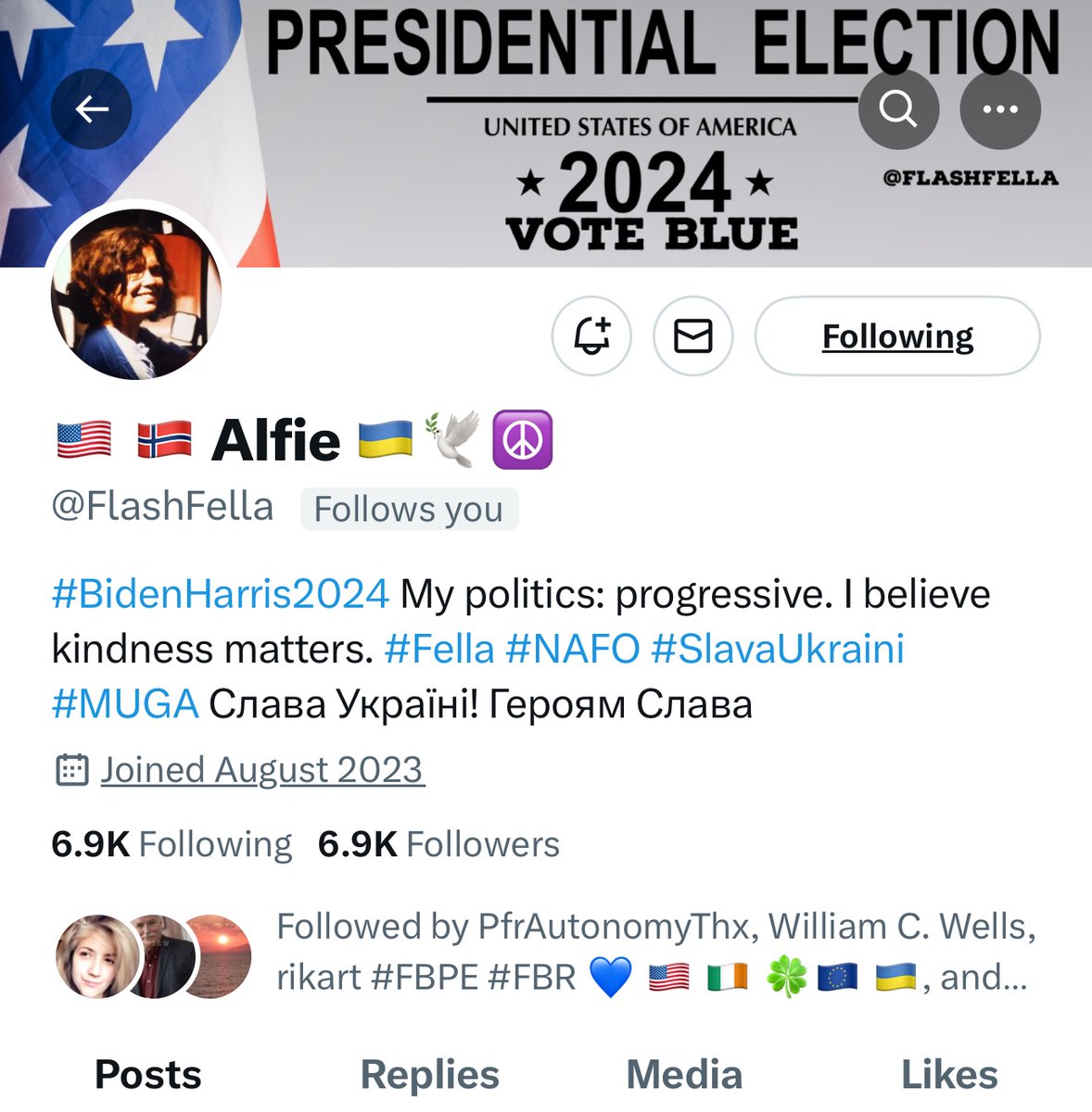 🌟 🦋 My friend @FlashFella 🌟 🦋 Alfie needs 10 followers to reach 7K. Please follow this lovely and amazing lady.' #FollowAlfie #SpreadPositivity @mari_moxy @ByronJo34131043 @Mjat63037299