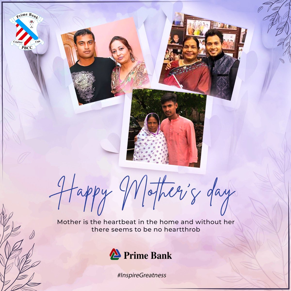 Celebrating the endless love, strength, and sacrifice of mothers worldwide. Happy International Mother's Day! ❤️ #InspireGreatness #PBCC