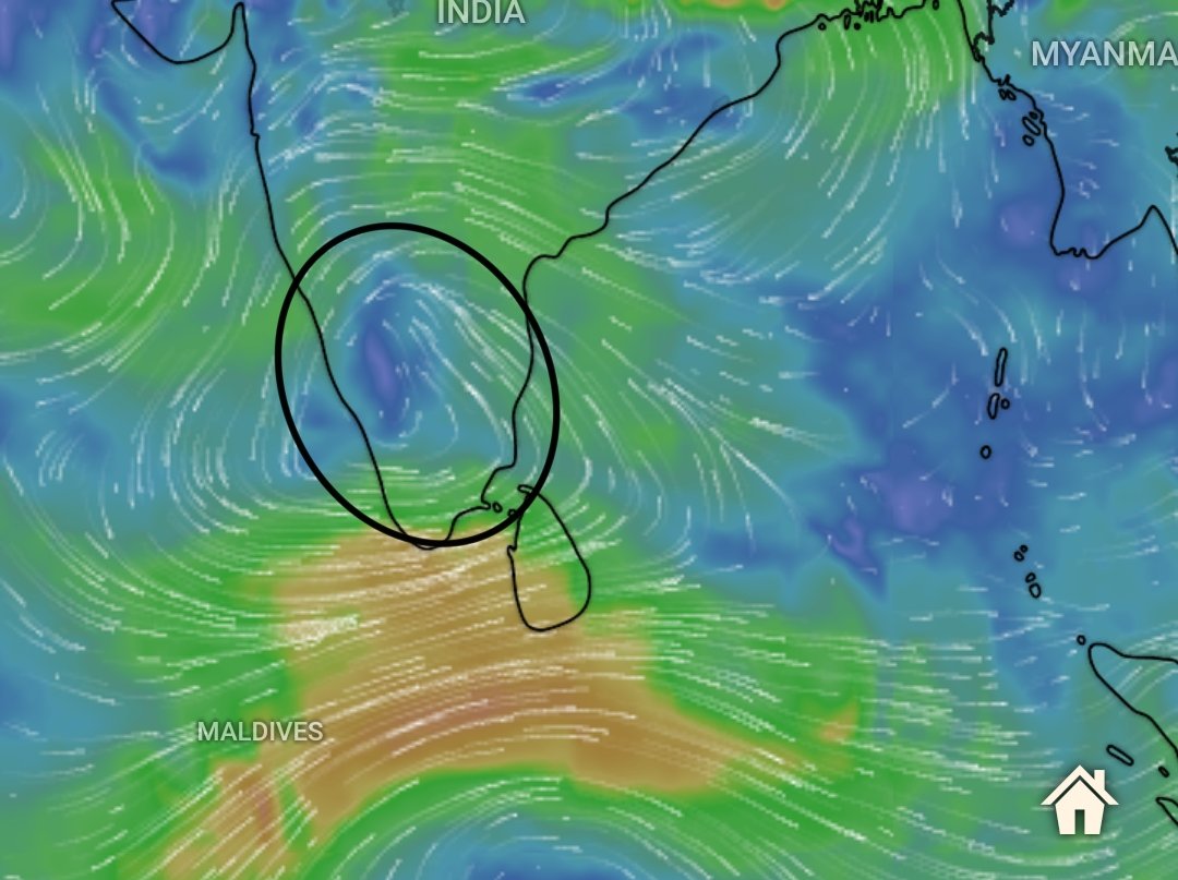 Flood Warning (unofficial) for Bengaluru & South India 🚨 West Coast on High alert ⚠️ (15-20 May) 🌀 Vortex is forming on the South coast in next few days and will give very heavy rains in states, Kerala, Karnataka, Tamil Nadu, Telangana, Andhra Pradesh for next week. South…