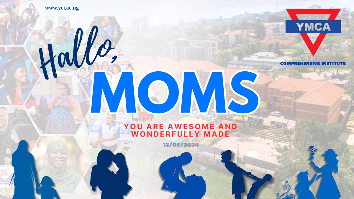 #studyatYCI #HappyMothersDay
Dear MOTHERS,
Happy Mother's Day to all the mothers and mother figures out there. Thank you for all you do! · 💪💪💪🙏
Continue being awesome 
yci.ac.ug