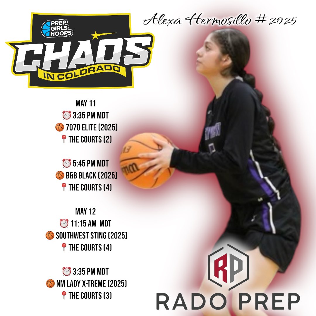 Alexa Hermosillo #2025 @RADOPREP @SLadyWolverines #uncommitted #ChaosinColorado @PGHColorado @PGHCircuit