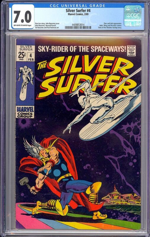 Silver Surfer #4 Thor & Loki Classic Cover Silver Age Marvel Comic 1969 CGC 7.0

Ends Tue 14th May @ 1:23am

ebay.com/itm/Silver-Sur…

#ad #comics #marvelcomic #imagecomics #dccomics