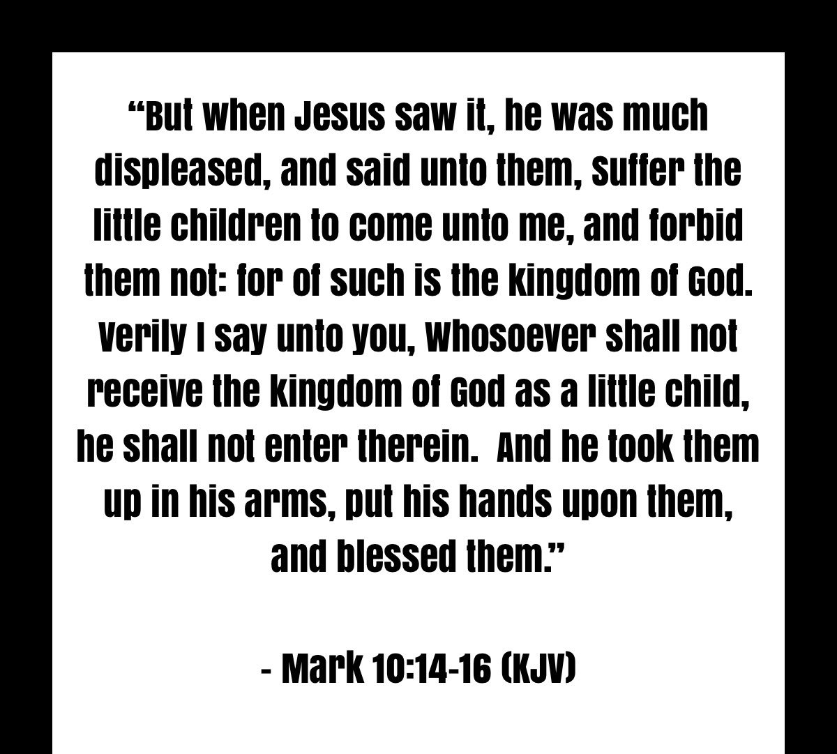 Amen! #PraiseJesus #SaveTheChildren