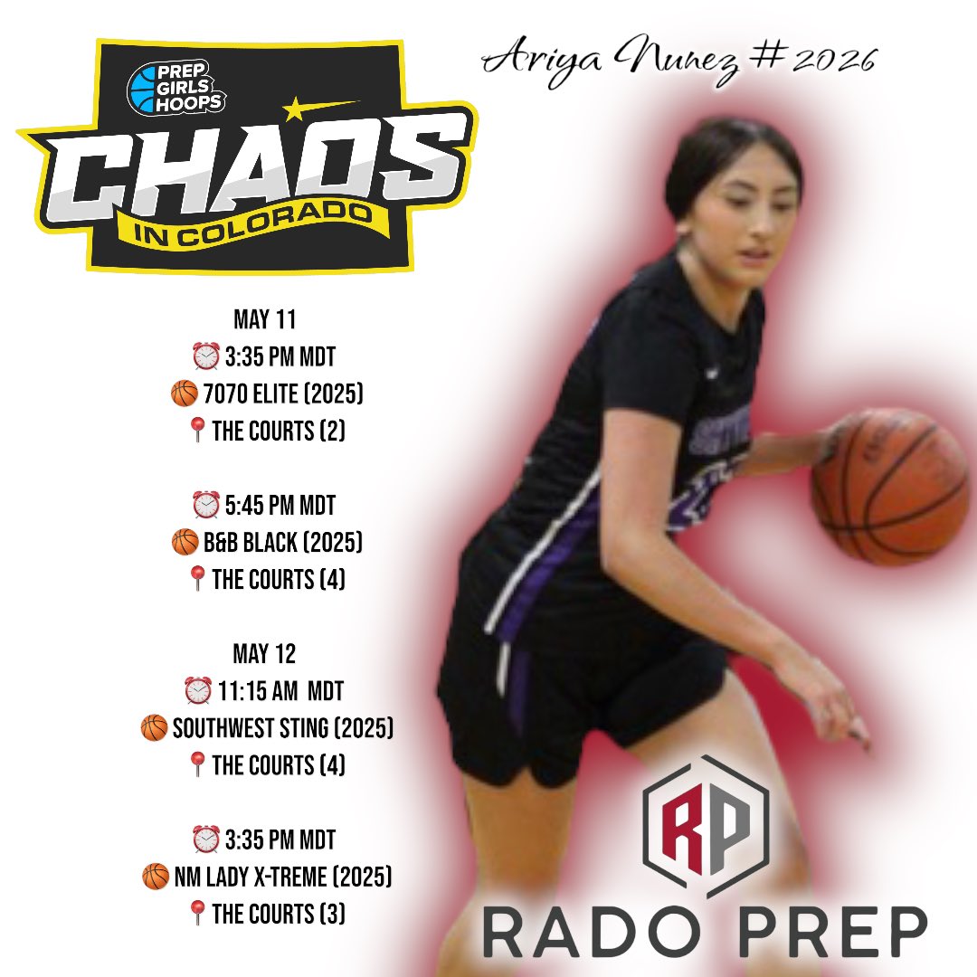 Ariya Nunez #2026 @RADOPREP @SLadyWolverines #uncommitted #ChaosinColorado @PGHColorado @PGHCircuit