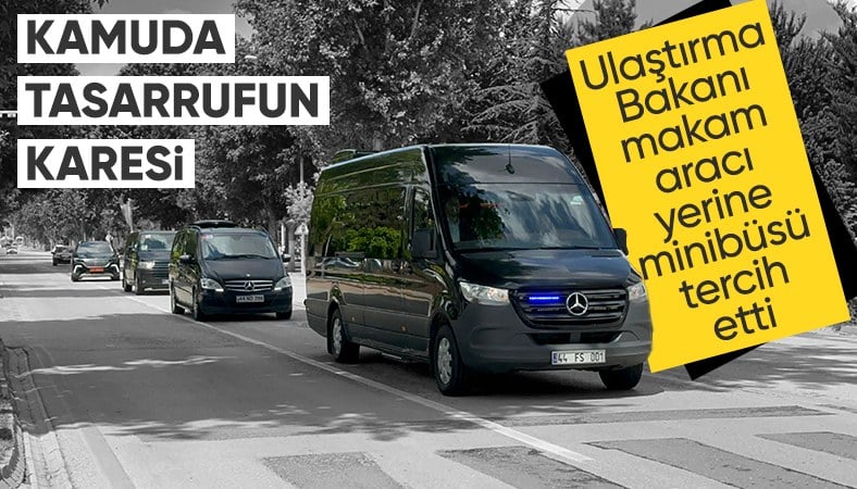 Protokol minibüslerle yolculuk yaptı ensonhaber.com/gundem/abdulka…