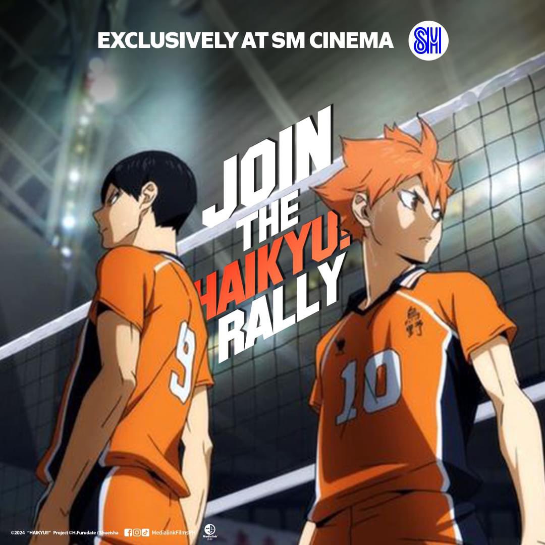 FOR TOMORROW, WE WEAR ORANGE! 🧡

Show your support to team Karasuno and let’s make a history by painting the cinemas orange!

#Haikyuu #TheDumpsterBattle #HaikyuuTheDumpsterBattle #HaikyuuTheDumpsterBattleAtSMCinema #SMCinema #SMCinemaExclusive