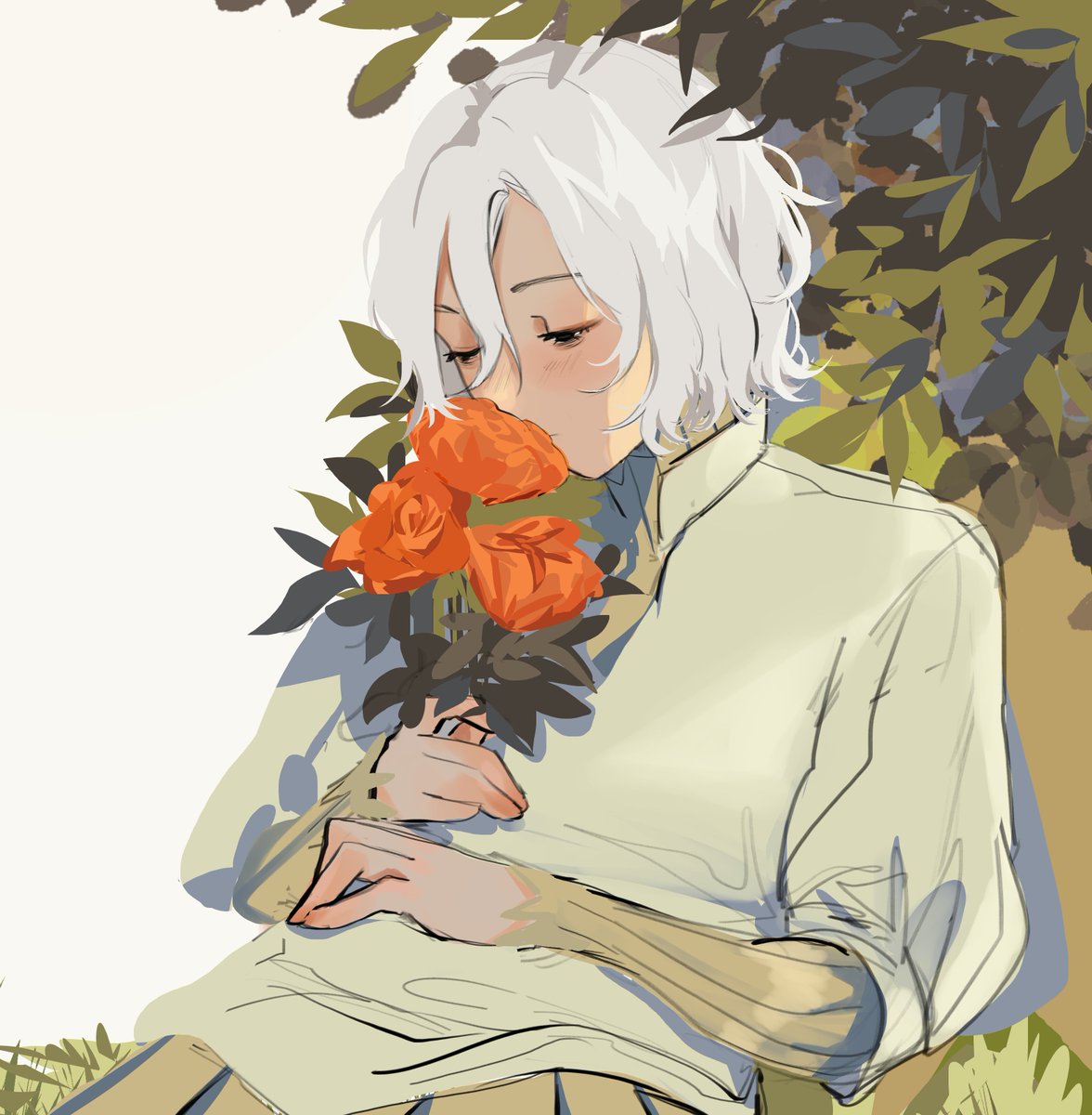 #ミスルン隊長誕生祭 flowers for my tired captain