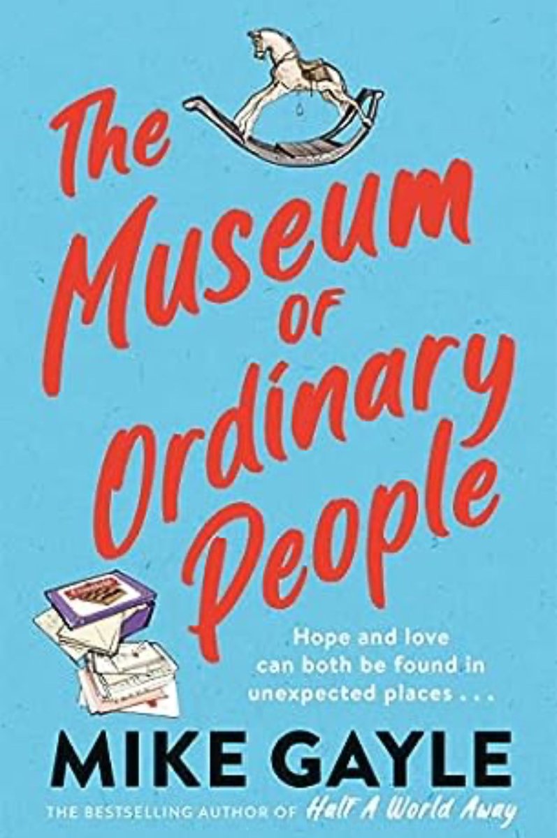 @booksaremybag Just finished reading ‘The Museum of Ordinary People’ by the brilliant @mikegayle which was truly excellent 😊