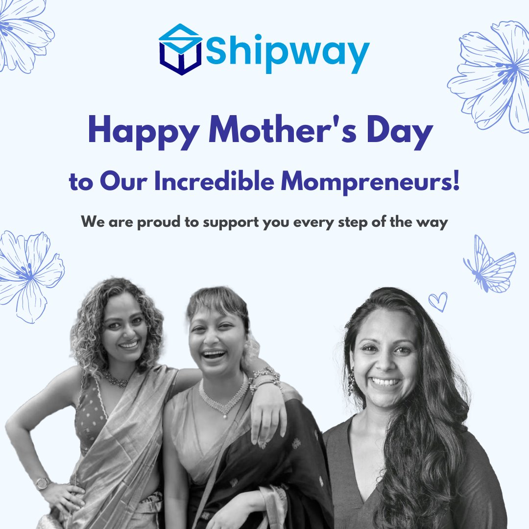 This Mother's Day, we celebrate the incredible women who are both moms and business owners! Happy Mother’s Day Sonali Saraogi Singh founder Feed Smart , Taniya Biswas & Sujata Biswas co-founders of Suta We're proud to help you deliver your dreams. #HappyMothersDay