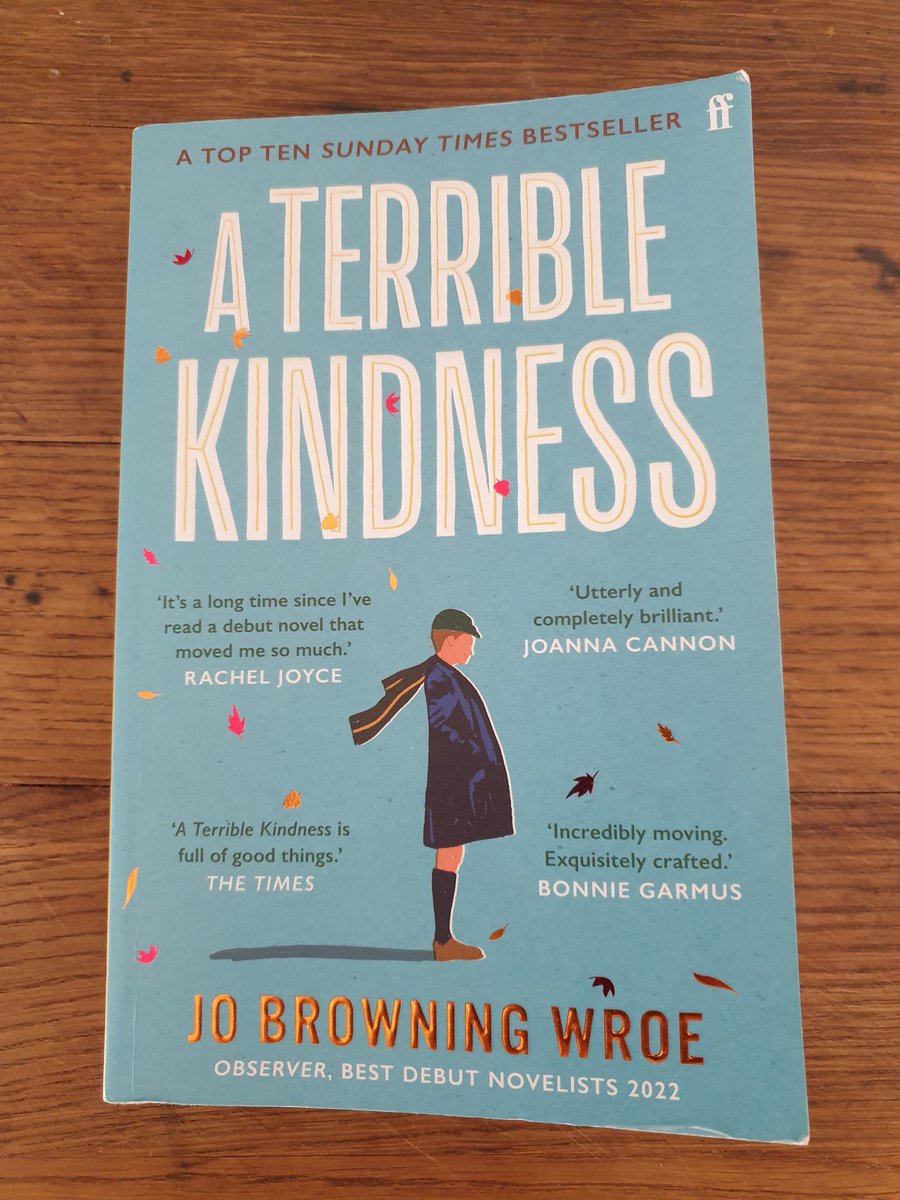 Just finished #aterriblekindness by @JoBrowningWroe Loved it. Gorgeous writing, fell in love with William & Gloria. Tantalising structure, starting with 19 Yr old, embalmer William, volunteering to help after the Aberfan disaster. Tender and true. #bookrecommendations #iamreading