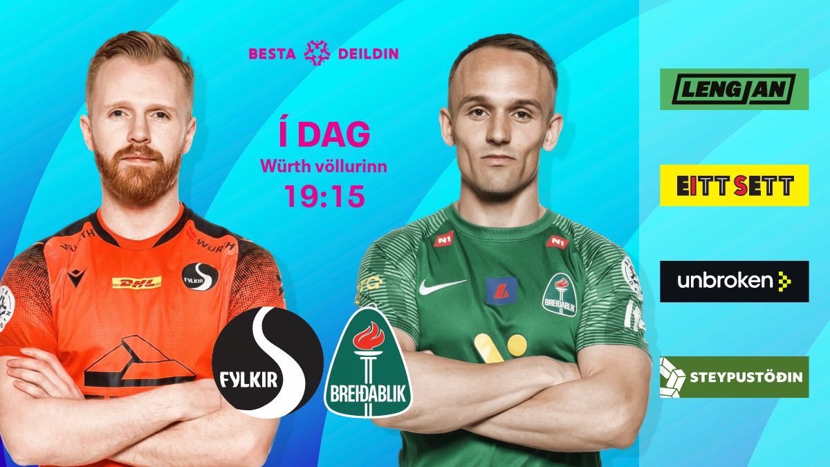 Blikar mæta í Árbæinn og mæta Fylki í dag🔥 

📌 Würth völlurinn
⏲️ 19:15
⚽️ <a href="/FylkirFC/">Fylkir – Fótbolti</a> 🆚 <a href="/BreidablikFC/">Breiðablik FC</a> 
🎟️ Miðasala á stubb.is