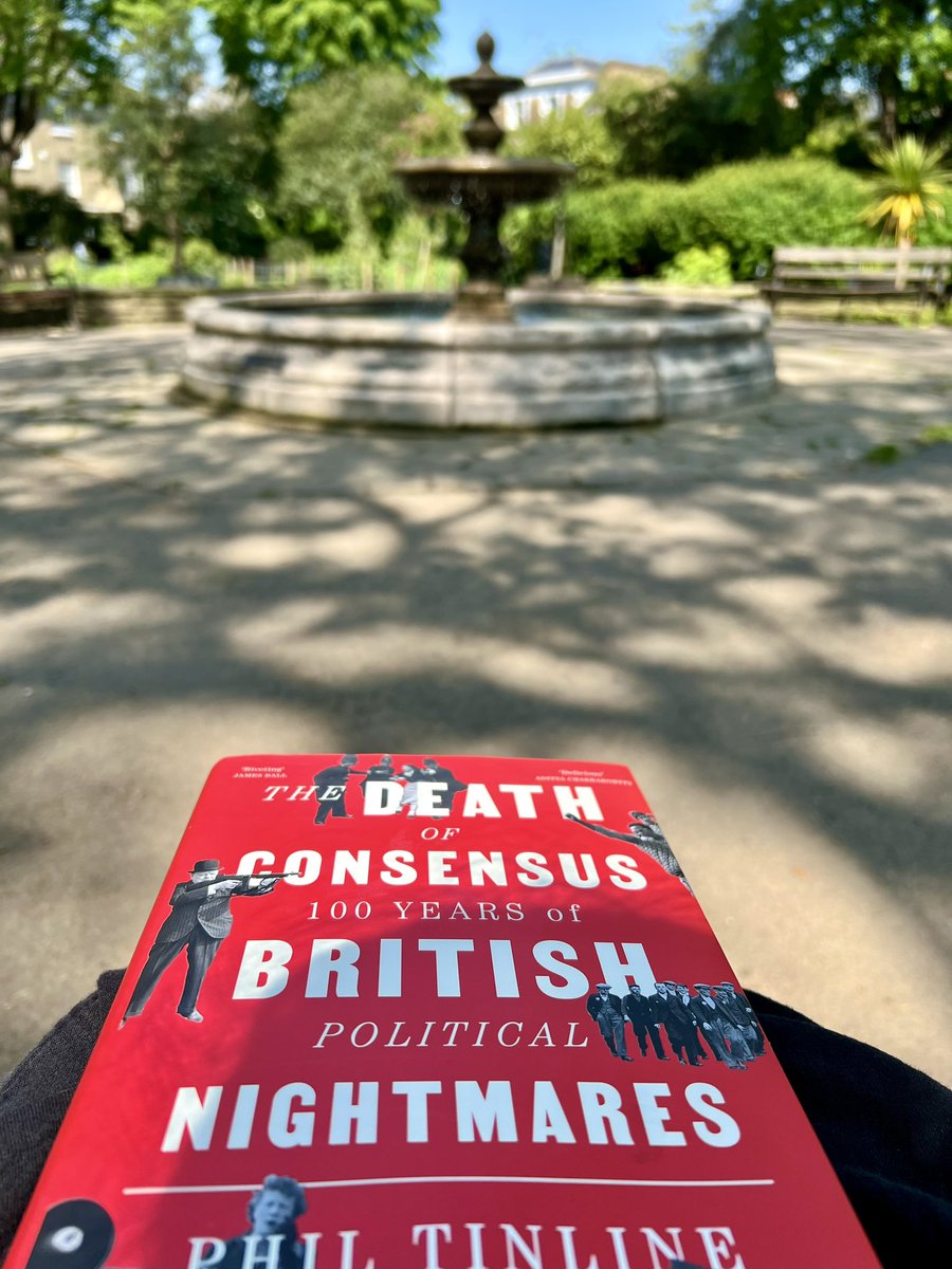 @phil_tinline I’m a bit late to the party #deathofconsensus. Is it ok to read this in Islington? (Not whilst drinking champagne).