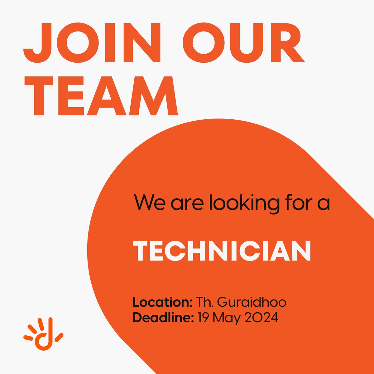 Join our team to shape the digital future! We are looking for a Technician. To apply please visit - a.peoplehum.com/ijsdh Deadline – 19 May 2024.