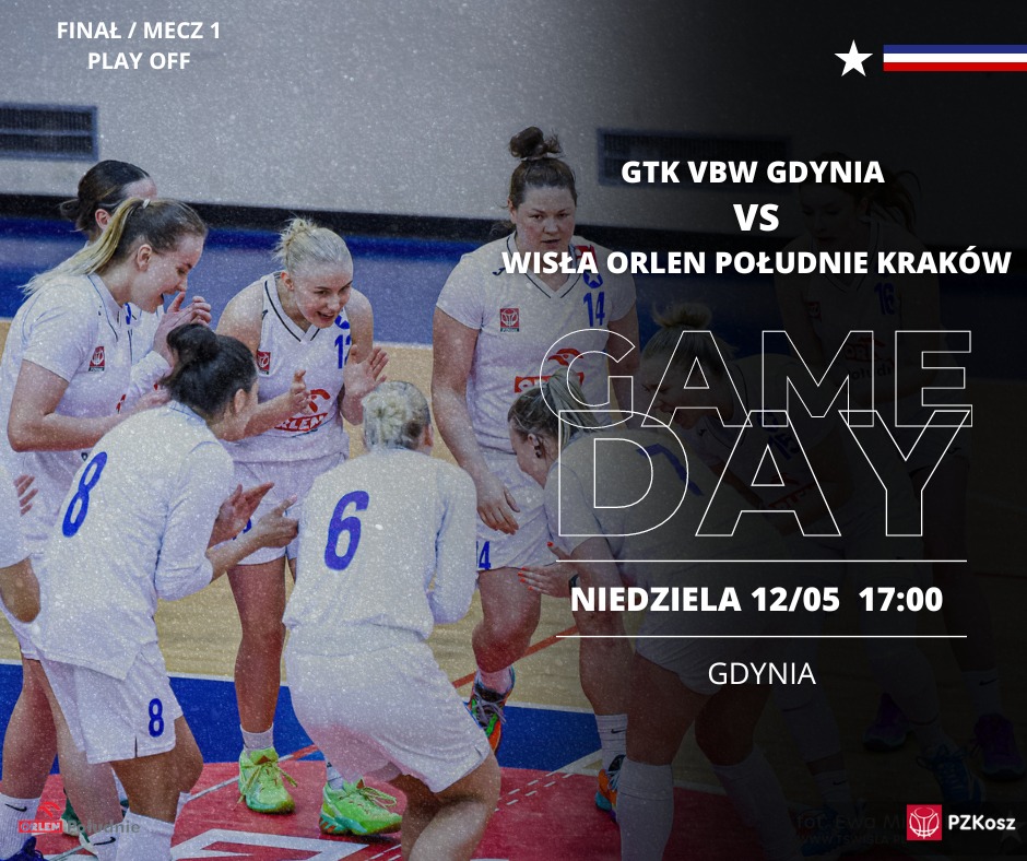 Wisła Basket (@wisla_basket) on Twitter photo 🏀🏀 1 Liga Kobiet🏀🏀
Rozpoczynamy FINAŁ!
🆚GTK VBW Gdynia
🏀1 Liga Kobiet
⛹️♀️FINAŁ / Mecz 1
📅12.05.2024
⌚️17:00
🏘️Hala gier Gdyńskiego Centrum Sportu
<a href="/ORLENpoludnie/">ORLEN Południe</a> 🏀🏀 1 Liga Kobiet🏀🏀
Rozpoczynamy FINAŁ!
🆚GTK VBW Gdynia
🏀1 Liga Kobiet
⛹️♀️FINAŁ / Mecz 1
📅12.05.2024
⌚️17:00
🏘️Hala gier Gdyńskiego Centrum Sportu
<a href="/ORLENpoludnie/">ORLEN Południe</a>