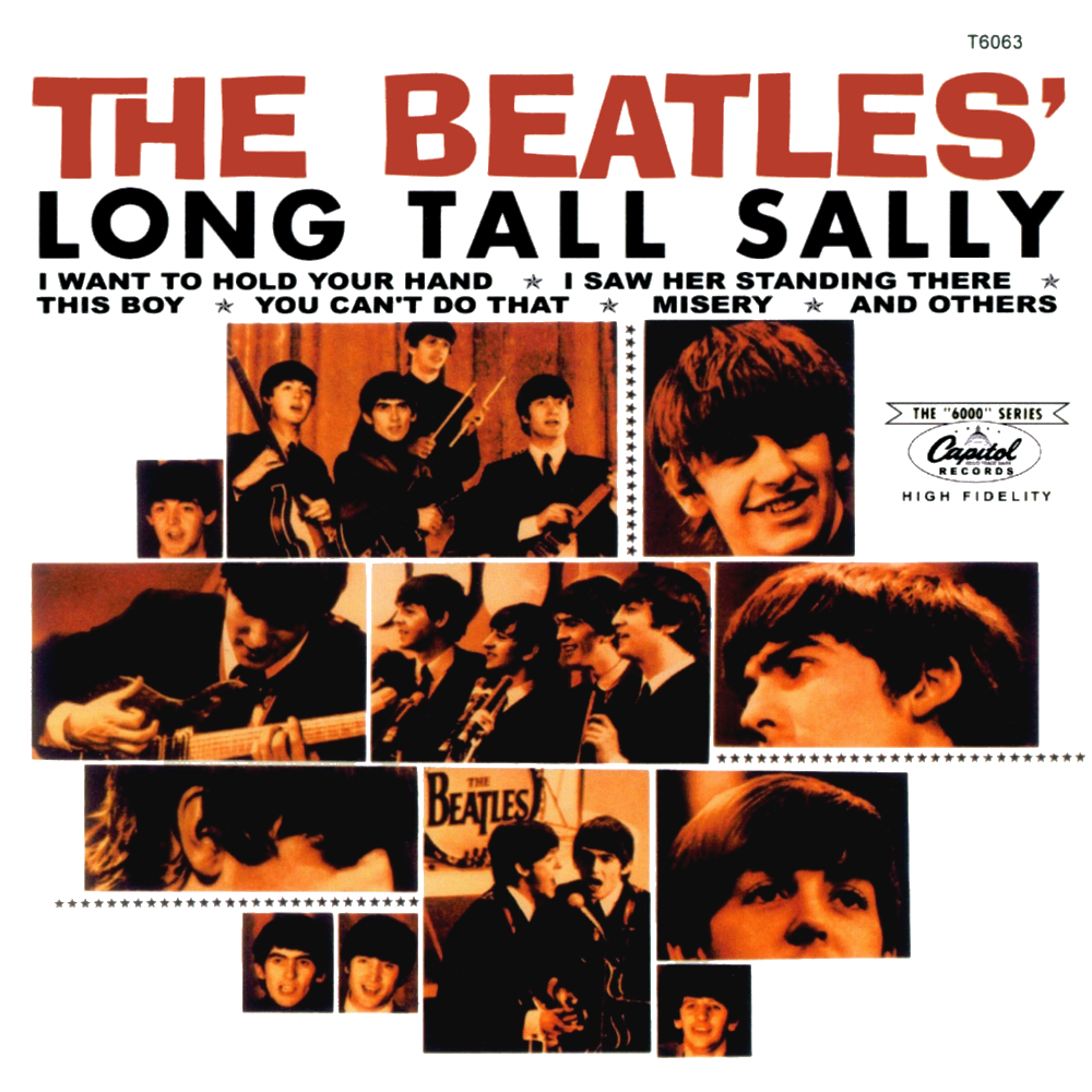 The Beatles Long Tall Sally 1964 Capitol •George Harrison •John Lennon •Paul McCartney •Ringo Starr