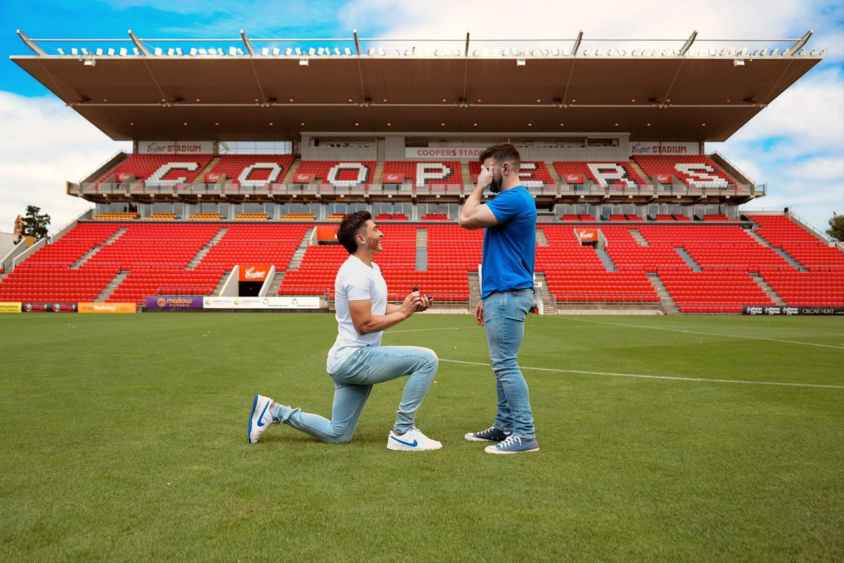 Joshua Cavallo, the first openly gày footballer, has just got engaged. 💍 Congratulations. 🙌