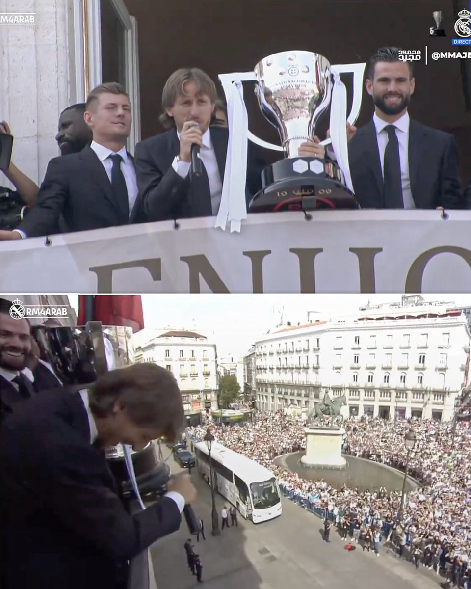 Luka Modrić was lost for words as Real Madrid fans chanted for him to stay at the club 🥹