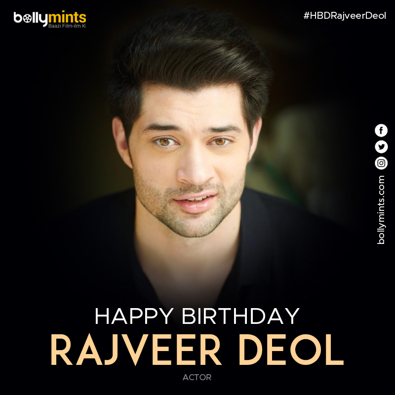 Wishing A Very Happy Birthday To Actor #RajveerDeol !
#HBDRajveerDeol #HappyBirthdayRajveerDeol #SunnyDeol #KaranDeol #BobbyDeol