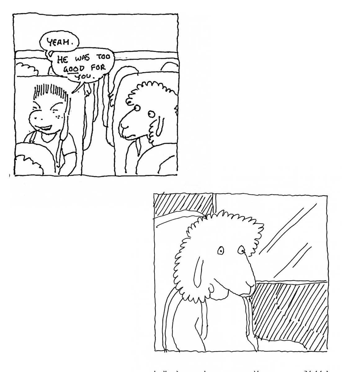 Here's what it was like growin' up as a kid nobody really liked that much—in comic form