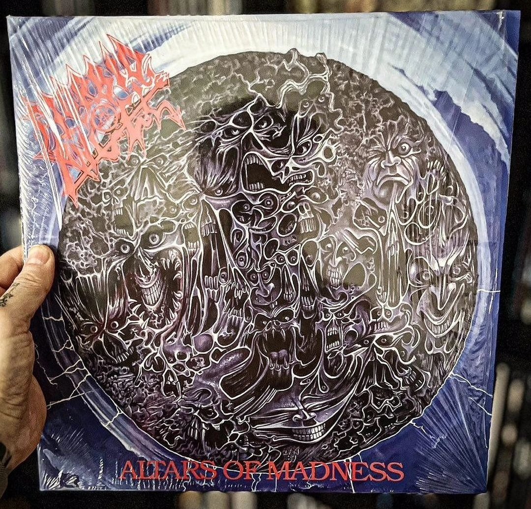 cosmicx666's tweet photo. 35 years old today! There aint much out there beating this one! 
Happy birthday AOM 

#MorbidAngel
#Altarsofmadness https://t.co/Amge1X9dVr