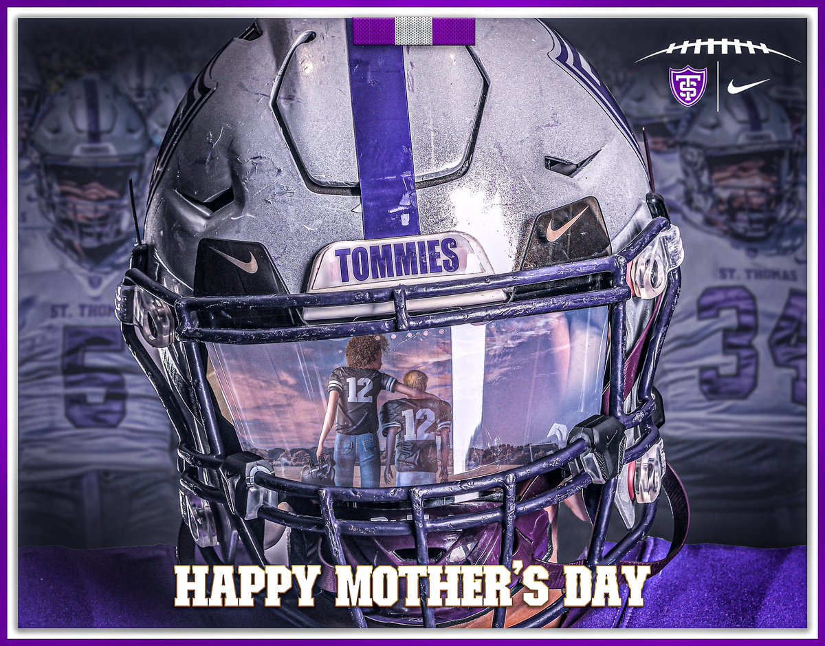 Happy #MothersDay to All the Strong Moms Who Continue to Raise Our Program’s Men. We’re All Grateful for you. Thank You!! 🙏💪💗 #Pa25ion @UofStThomasMN 💟⚪️🖤