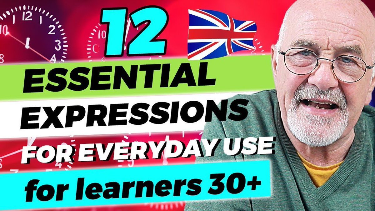 Learn 12 essential expressions for EVERYDAY use. Click the link to watch the full lesson on my YouTube channel ➡️ bit.ly/3J0RnQo #LearnEnglish #ingles #inglesonline #IELTS #vocabulary @englishvskype