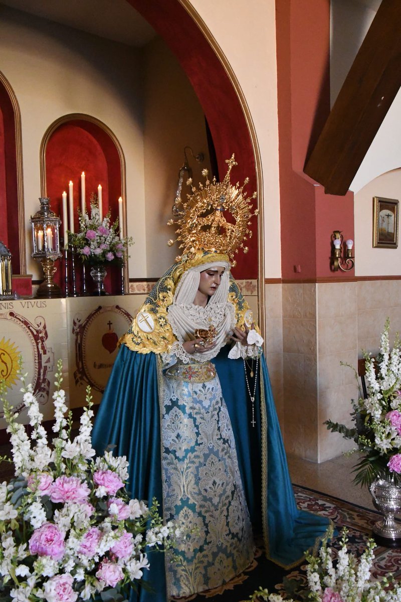 Veneración a la Virgen de la Caridad de Alcalá de Guadaíra @soberanoalcala #LaProvinciaExiste #SacramentalesSevilla24 #GloriasSevilla24 #TDSCofrade #Sevilla #ASacro 📸 @LuisManuelFernn