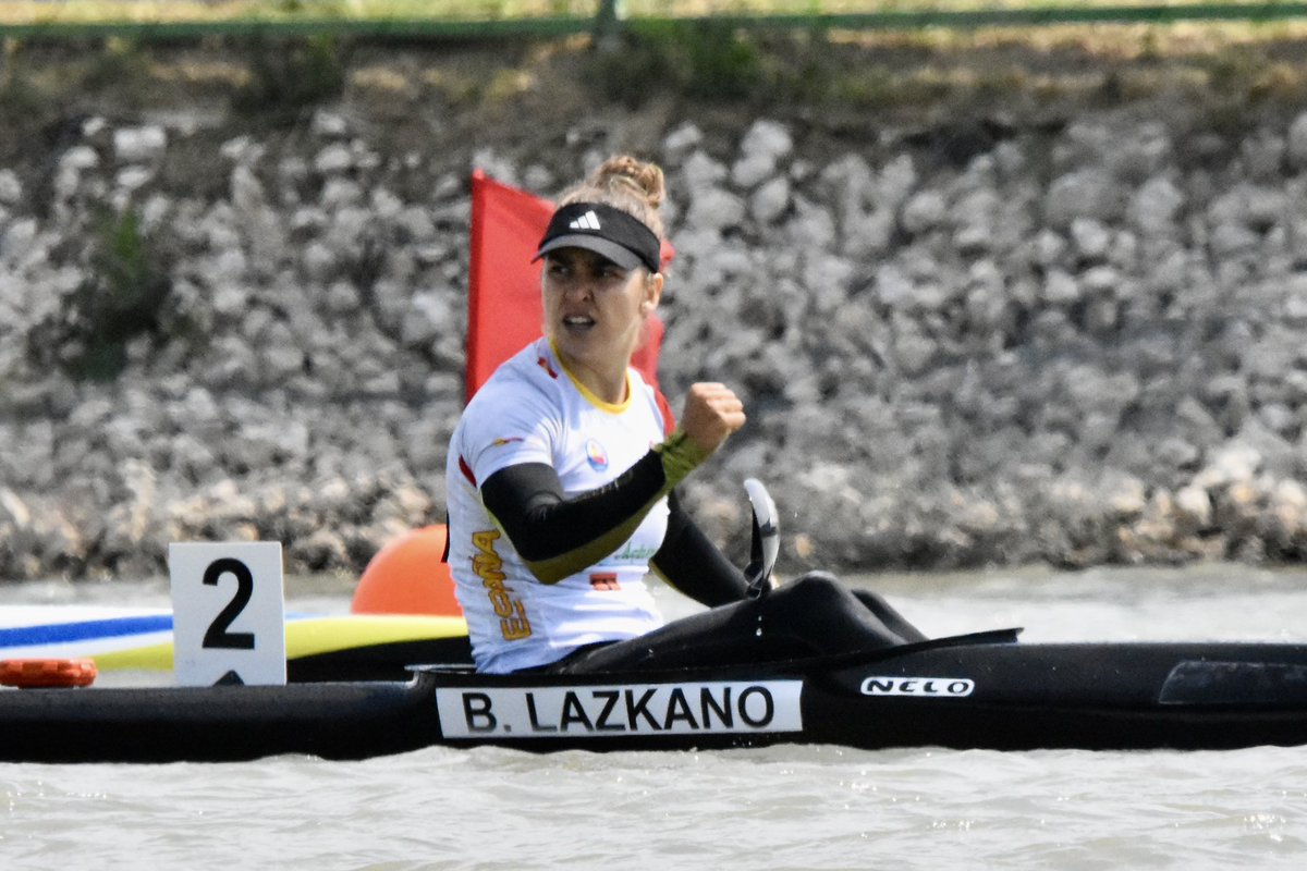 🎟️ ¡PLAZA OLÍMPICA! 🇪🇸 Begoña Lazkano se clasifica para el K1-1000m a #Paris2024 tras superar a 🇪🇸 Isa Contreras en el último selectivo. 🚣🏽‍♂️ Contreras fue quien logró la plaza para España, pero será la vasca quien la ocupe en los Juegos.