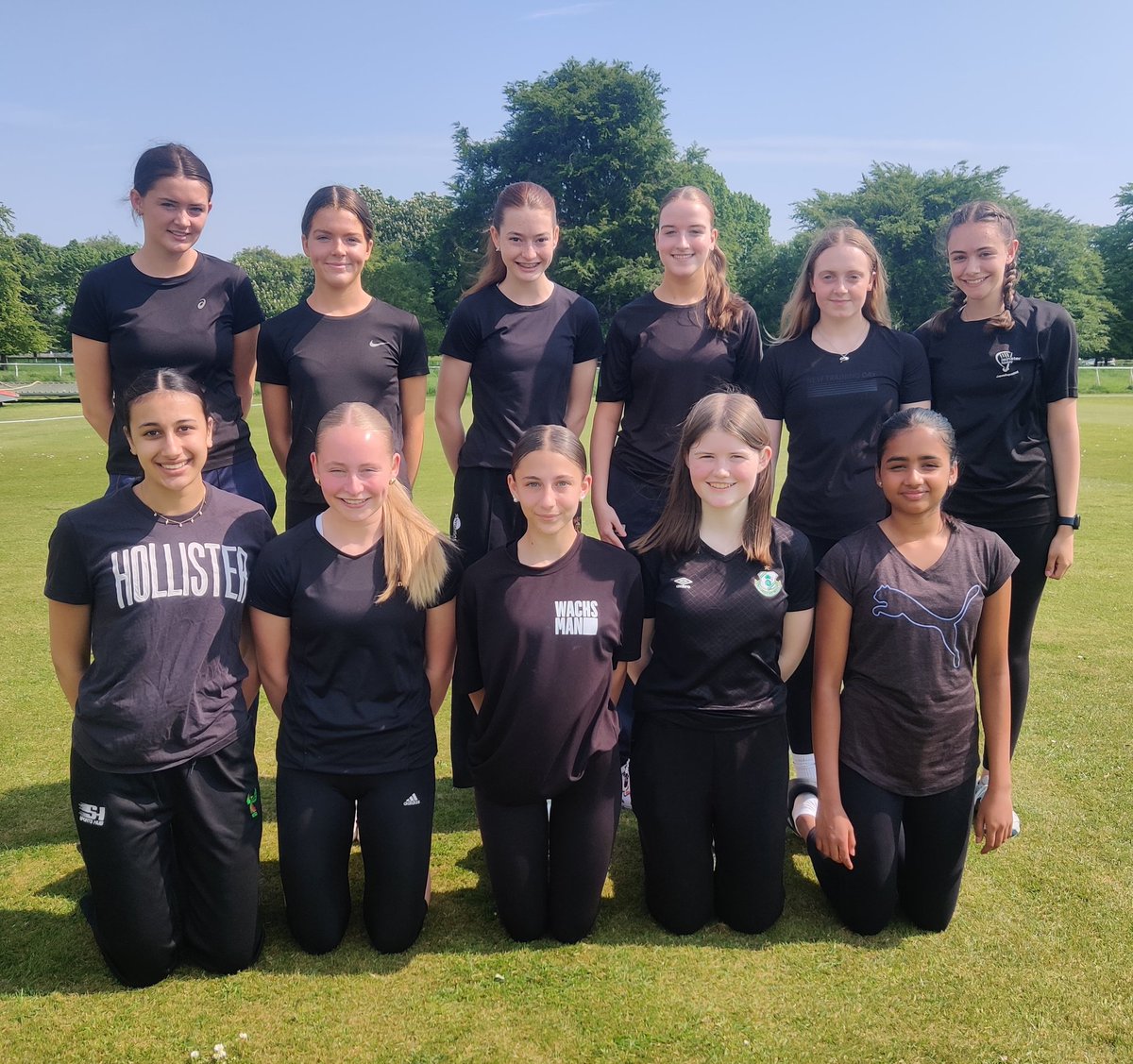 Gorgeous weather today out <a href="/phoenixcricket/">Phoenix Cricket Club</a> for our <a href="/cricketleinster/">Cricket Leinster</a> U17 girls selection match which will feed into the selection process for the <a href="/cricketireland/">Cricket Ireland</a> Interpro tournament during the Summer.

Massive thanks to Phoenix for preparing a grass wicket for us 🙏