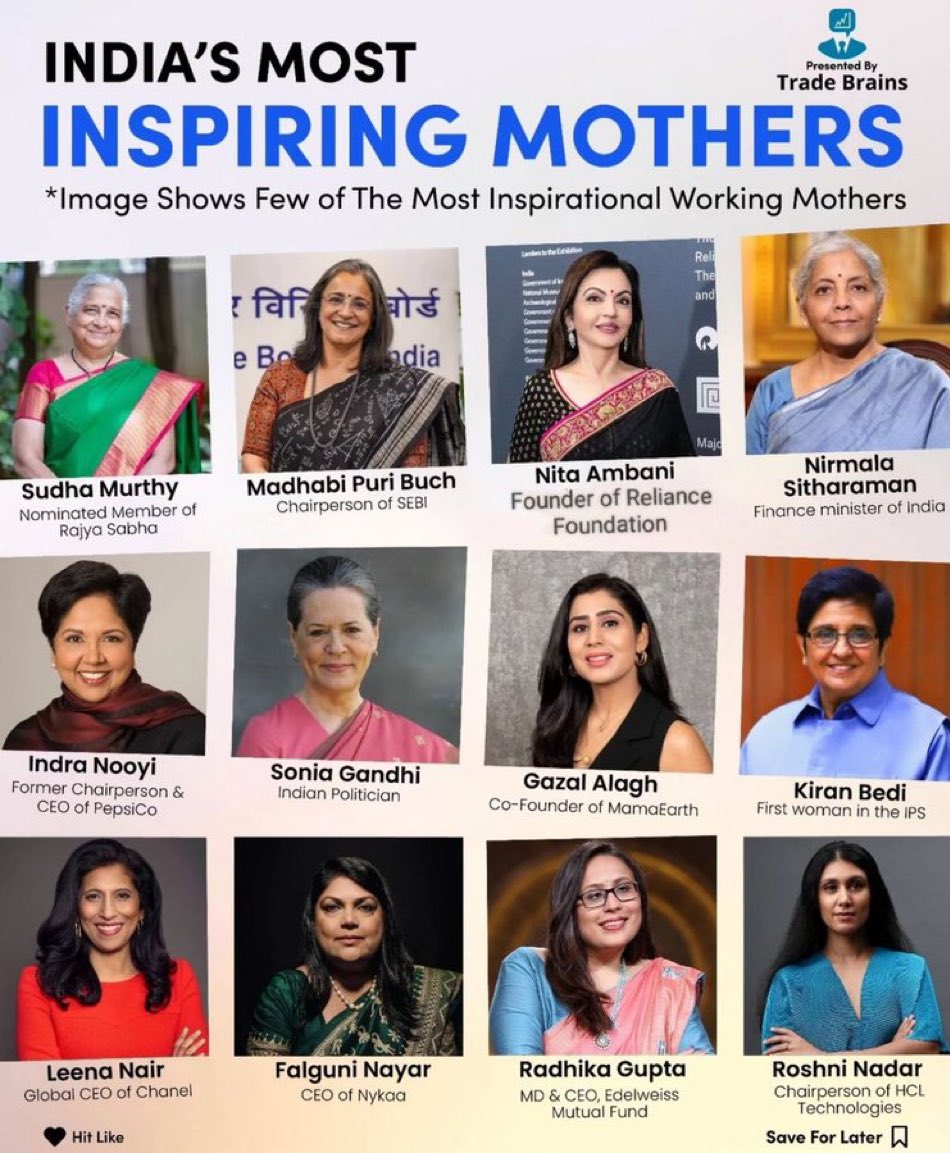 All are business women and became celebrities by misusing power and money.