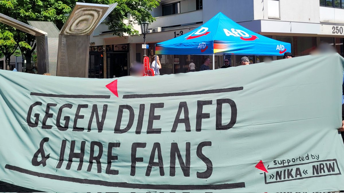 +++ Duisdorf Nazifrei +++ Auch gestern waren wir wieder als Teil des Bonner Bündnis gegen Rechts auf der Straße, um klarzumachen, dass wir offen rechte Propaganda in Form des Wahlkampfs der #noAfD nicht akzeptieren.