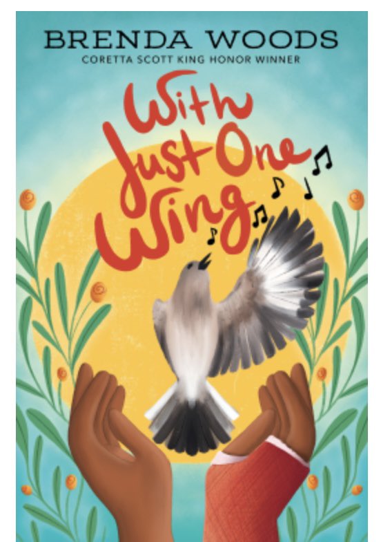 #bookaday With Just One Wing #brendawoods Great bk abt bird watching , adoption, family, love and belonging when Coop finds what he thinks is a mockingbird nest and one birds a bad wing left behind @PenguinClass @nancyrosep @NetGalley 5/14
