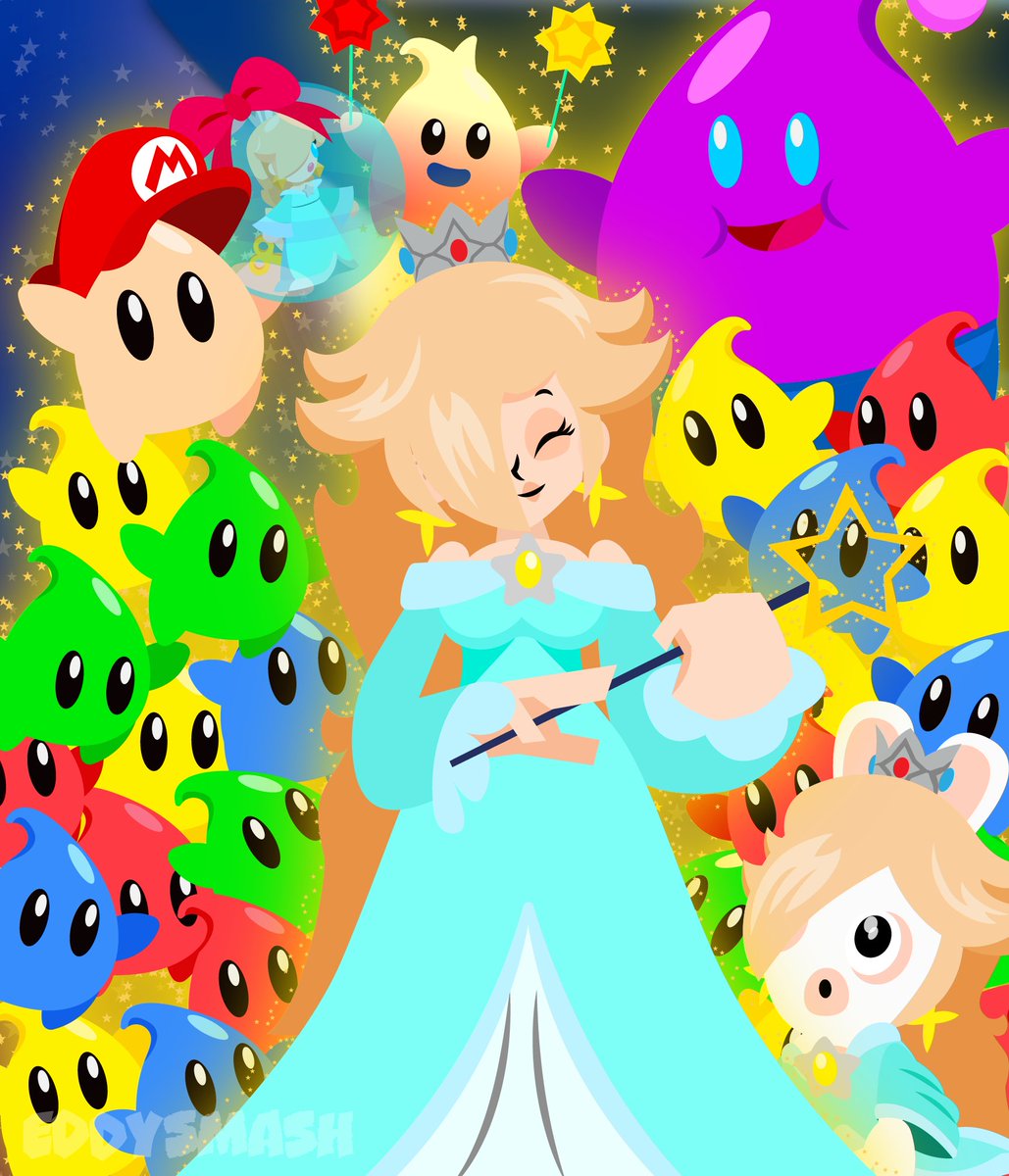 Rosalina, protector of the galaxy and of her family!! 🌠🌟🌌
(Super Mario Galaxy) Happy Mother's Day!!

#Rosalina #PrincessRosalina #SuperMario #SuperMarioGalaxy