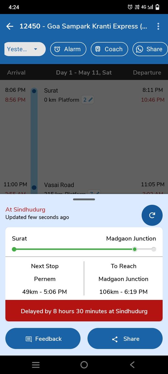 HardikSharma304's tweet photo. @RailwaySeva 8.5 hours is a working day. Please take this seriously. Its heights alongside the quality of food served was pathetic as well. https://t.co/RvstZ9kYqm