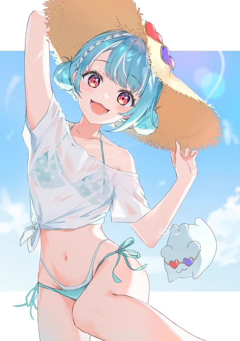 pixivision様の記事でこちらのイラスト掲載していただきました～個性の差し色。メッシュヘアを描いたイラスト特集 | pixivision  