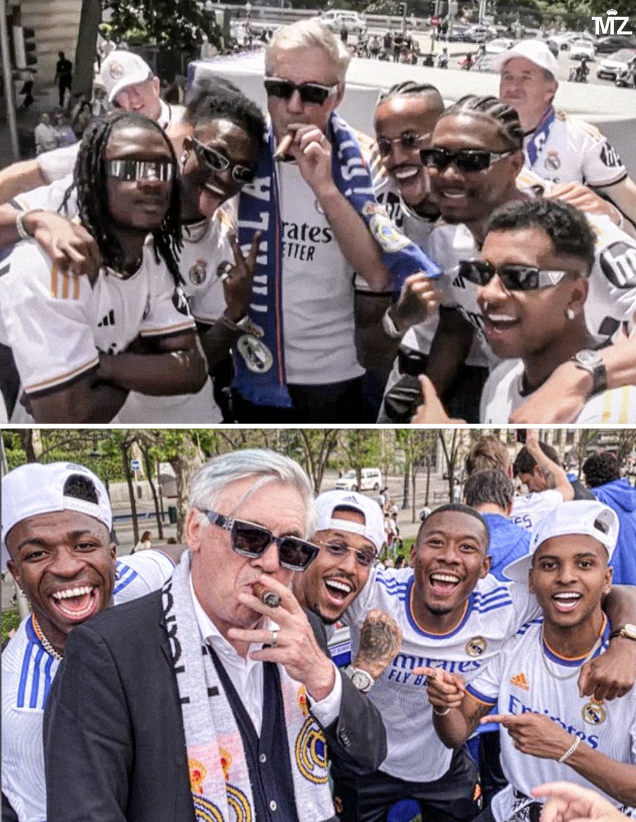 theMadridZone's tweet image. The iconic picture is recreated. 🤩🤍