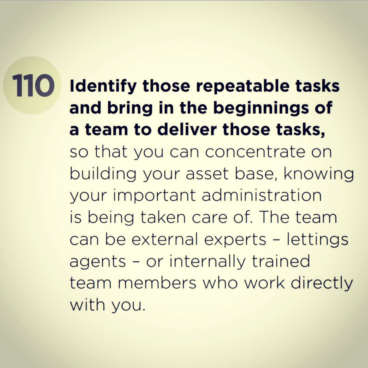 Create a team to perform repeatable tasks ✅  

👉 Get it here, now: buff.ly/3HxyLWU 

#propertyknowledge #propertytips #propertyeducation #propertyinvesting #101lessons #101propertylessons #freedownload #freepropertypack #downloadnow