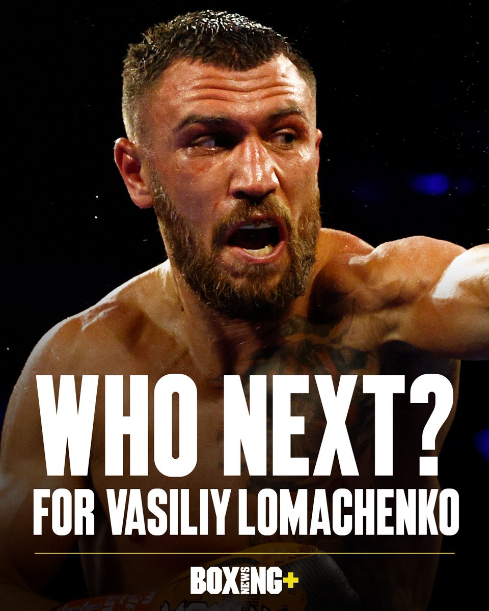 Who should @VasylLomachenko face next? 🤔 #LomaKambosos