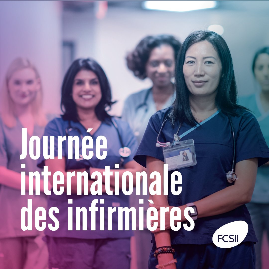 Joyeuse Journée internationale des infirmières et infirmiers! Face à la crise, nos voix, nos soins, notre leadership sont plus importants que jamais. Ensemble, nous pouvons mettre à profit nos victoires et créer un avenir plus sain partout. #IND2024
